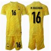 Frankreich Mike Maignan #16 Torwart Heimtrikot EM 2024 Kurzarm (+ kurze hosen)
